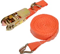 Стяжка груза с храповиком NEW GALAXY 110 мм, 4 м, шир. ленты 25 мм, 500/900 кг, блистер 746-037