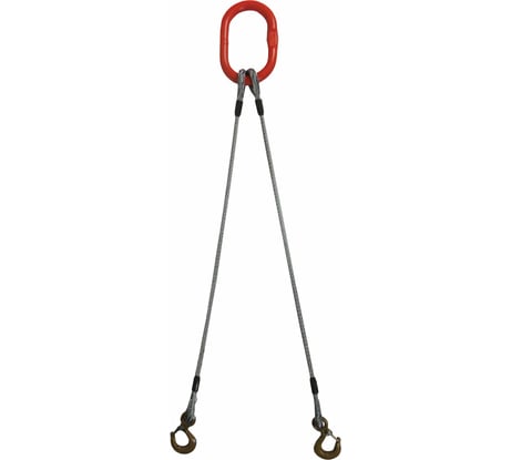 Двухветвевой канатный строп КантаПлюс заплетка з2СК-2,5/4,0м