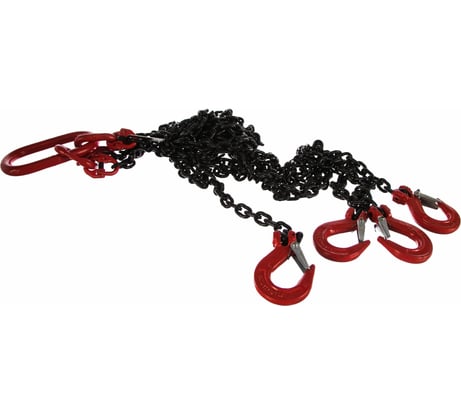 Четырехветвевой цепной строп из цепей повышенной прочности на сборных элементах КантаПлюс 8ц4СЦ-4,25/5,0м