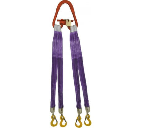 Четырехветвевой текстильный строп КантаПлюс т4СТ-2,0/2,0м
