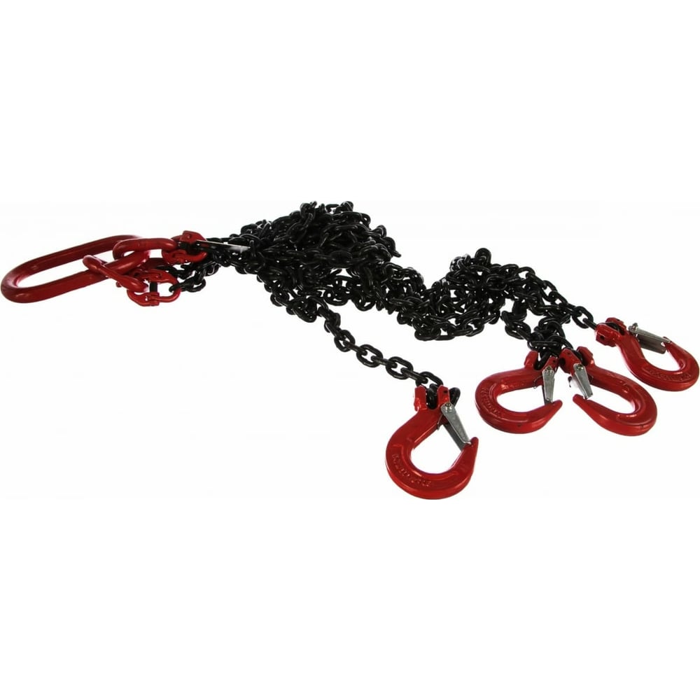 Четырехветвевой цепной строп из цепей повышенной прочности на сборных ...