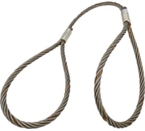 Канатный петлевой строп Gigant Professional СКП1 УСК1 опрессовка, 1 т, 2 м GP-СКП-1-2
