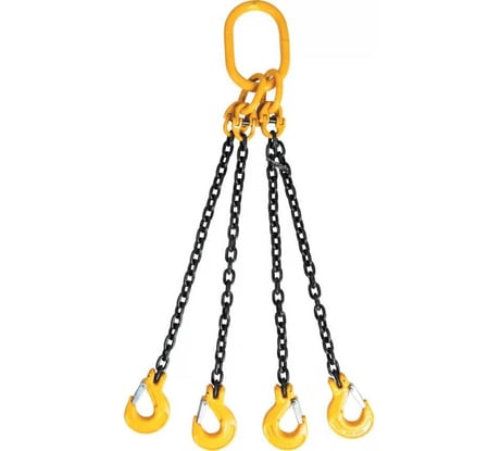 Цепной четырехветвевой строп ТРАСТ 4СЦ 17,0 т, 2000 мм 8 класс 4687203238803