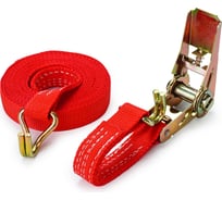 Стяжка груза AUTOPROFI храповый механизм 110 мм, лента 25 мм, 4 м, 400/800 кг (усилие прямое/при обхвате) STG-800 (4m) 26597066