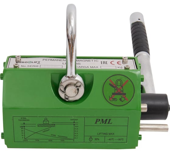 Магнитный захват EURO-LIFT jg-3000 (pml-30), г/п 3000 кг 00-00004864