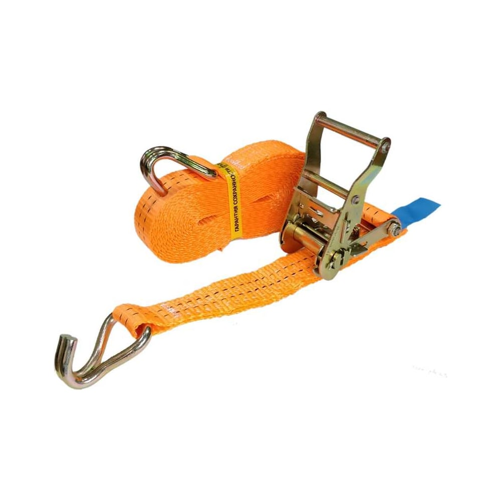 Стяжной ремень UVE 1,0/2,0 тн, 5 метров, 35 мм, оранжевый RS2-35-2000-5 ...