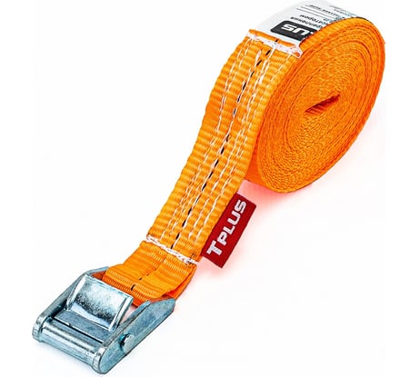 Стяжка для крепления груза с фиксатором Tplus T000835 (250 кг, 5 м)