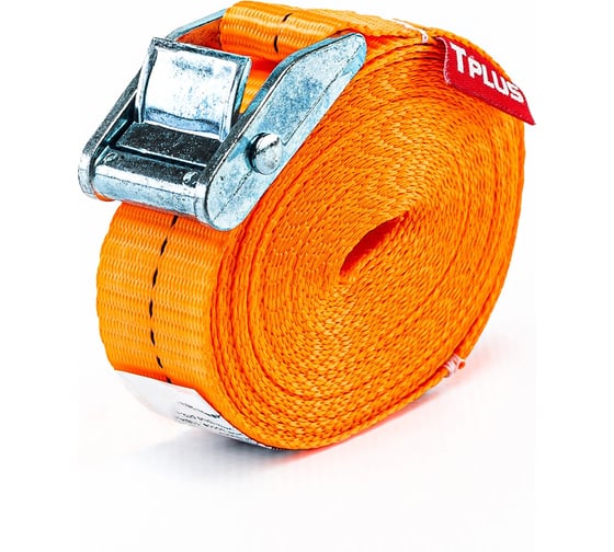 Стяжка для крепления груза с фиксатором Tplus T000835 (250 кг, 5 м)
