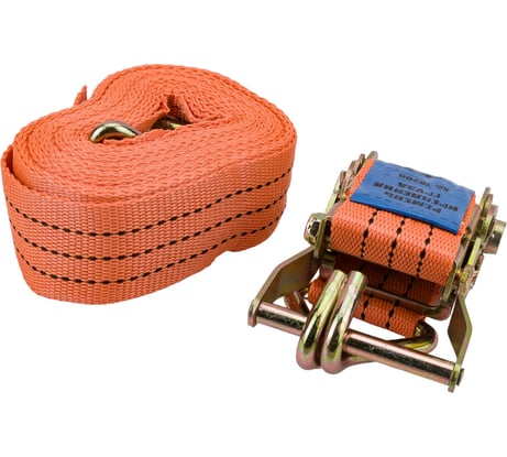 Стяжка для груза с храповиком Автостоп 4000/2000 кг, 6 м, 50 мм AB-78206 228067