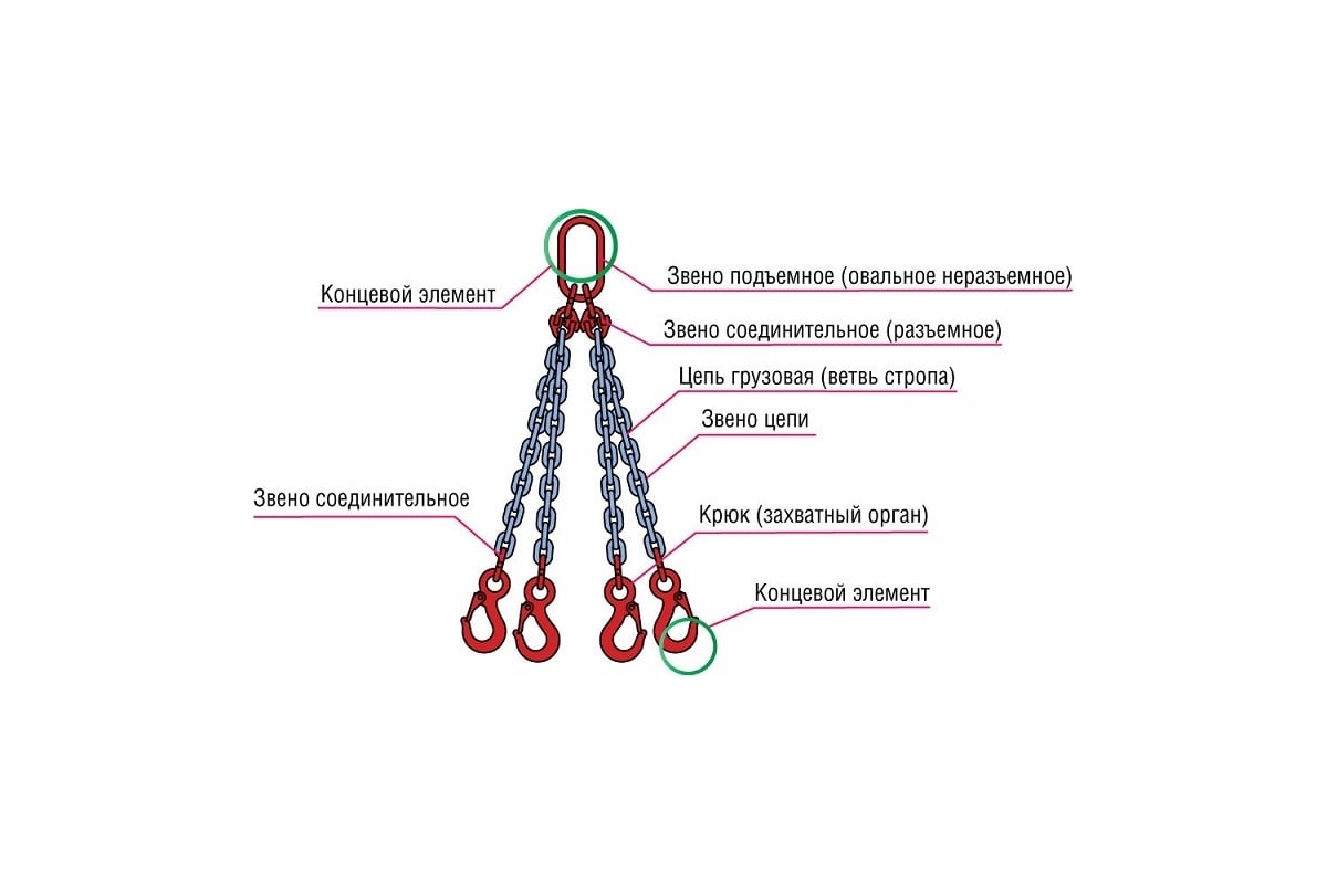 Конечные звенья. Строп цепной 2сц маркировка. Стропы цепные браковка. Стропы цепные 8 концевые. Стропы цепные маркировка.