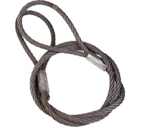 Канатный петлевой строп (4т, 4м, опрессовка) СТРОП-ПРО СКП1 УСК1 SP04917