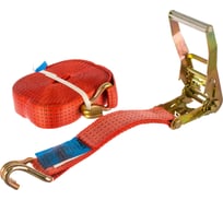 Стяжной ремень для крепления груза 10м, 2,5/5,0тн РОМЕК 50.25.1.0 2000000002316