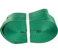 Строительная лента с петлей (6т, 10м, 60мм, зеленая) СТРОП-ПРО SP05111