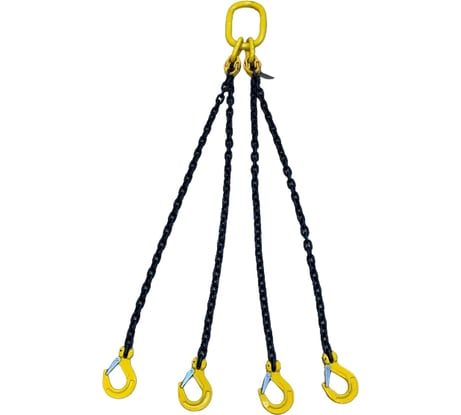 Четырехветвевой цепной строп ТРАСТ 4сц 17 тн, 5500 мм, 8 класс 4687203698812