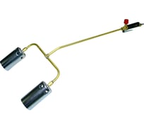 Горелка СваркаДжет газовоздушная кровельная ГВкр-2 рычажная 2-факельная 4301010403003