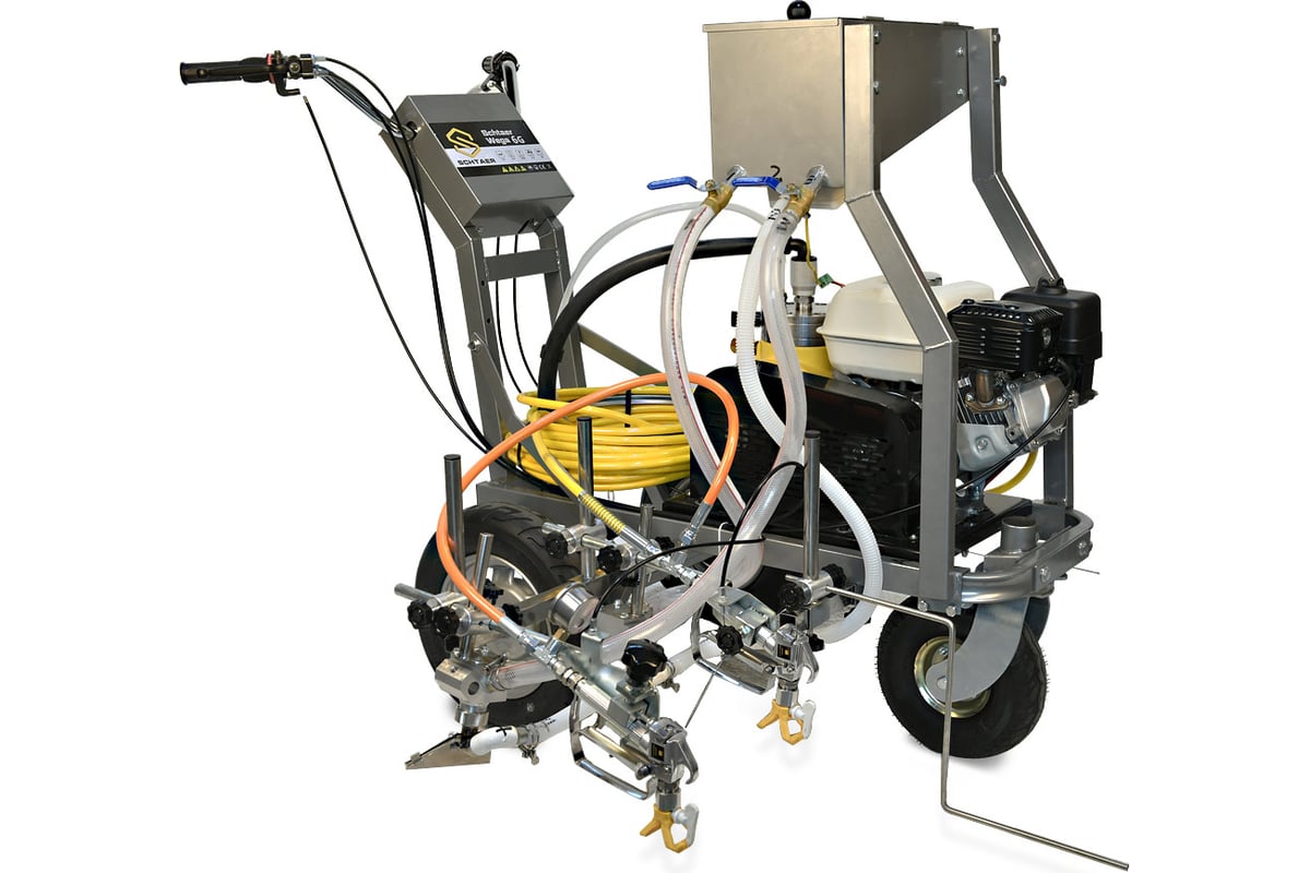 Разметочная машина с диафрагменным насосом SCHTAER Wega 6 - выгодная цена,  отзывы, характеристики, фото - купить в Москве и РФ