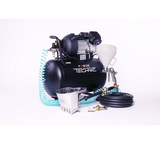 Штукатурная мини-станция POWER TECHNIC 50 л, 220 В, 2300Вт, 30 м2/час EK-2PTM 50 1