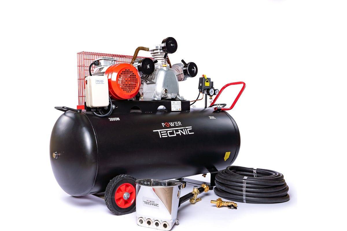 Штукатурная проф. мини-станция POWER TECHNIC 200 л, 380 В, 3 кВт, 100 ...
