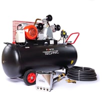 Штукатурная проф. мини-станция POWER TECHNIC 200 л, 380 В, 3 кВт, 100 кв.м ЕК-1PTP 200 25 380