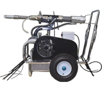 Окрасочный аппарат безвоздушного распыления Dino-Power 500 бар (Шланг 15м, пистолет, удлинитель 45см) DP-9900EB