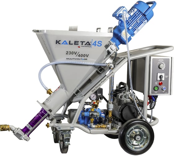 Штукатурный агрегат мультивольтажный KALETA модель " / Калета 4S" K4S230/400