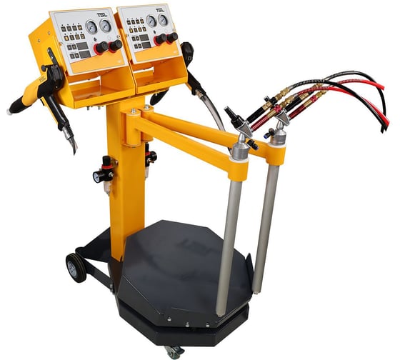 Установка порошковой окраски TSL M7vibro Duo двухпостовая с вибростолом 05754721