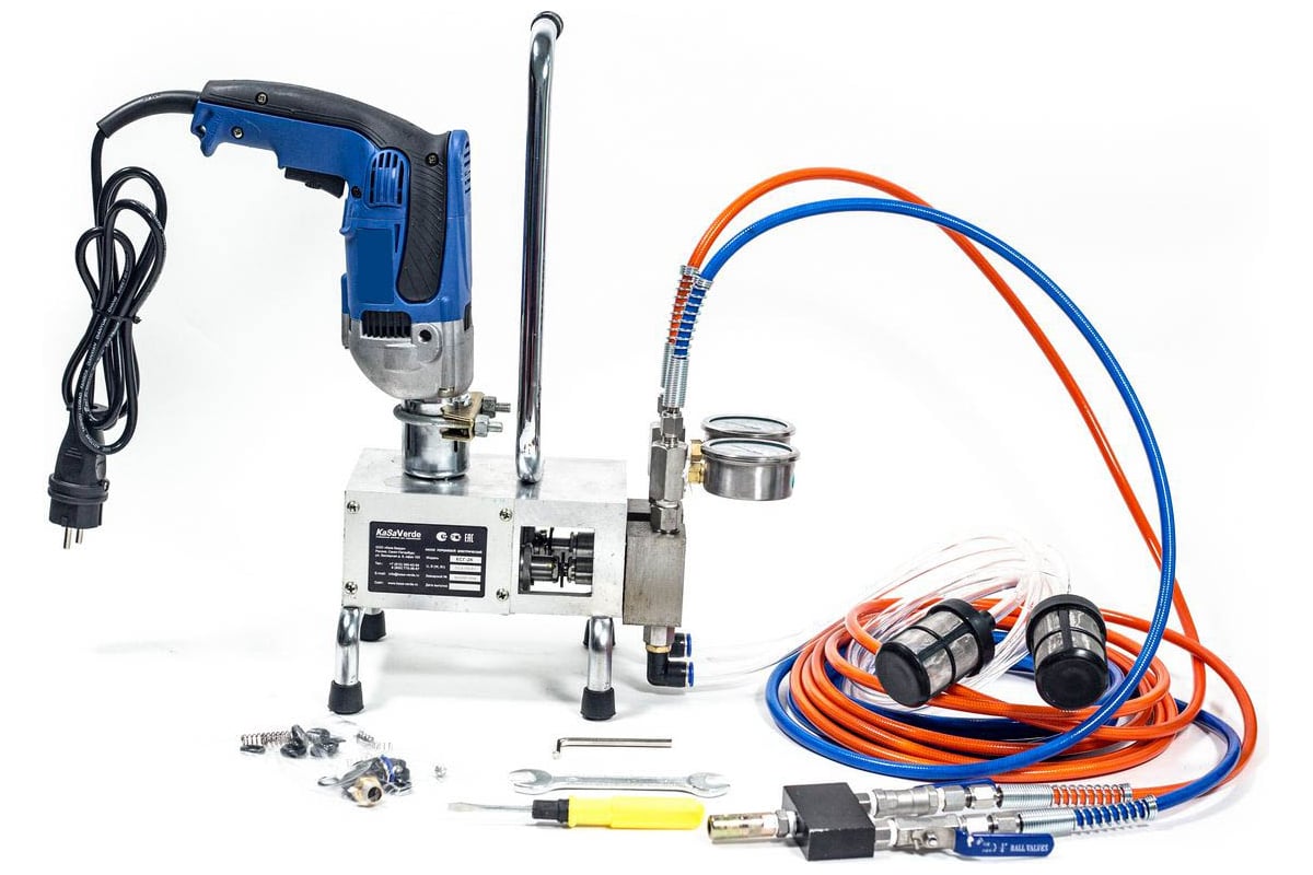 Инъекционный двухкомпонентный насос для гелей КСГ 2К-Г 106 - выгодная ...