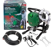 Аппарат покрасочный безвоздушный Rockforce (230В, 750Вт, макс.расход краски 1.2л/мин) RF-RP8626(63043)