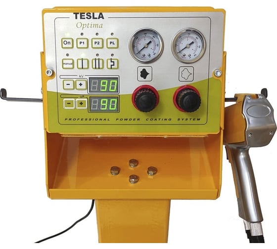 Установка порошковой окраски Teslatech Tesla OptimaV с вибростолом 02279791