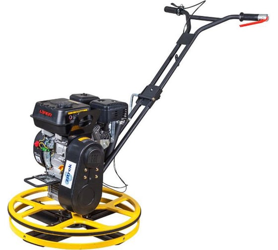 Заглаживающая машина Zitrek PT-24 (LONCIN 200F; 60 кг; D-600 мм, с диском и комплектом лопастей) 039-0108