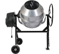 Бетоносмеситель FORZA БСМ 180, 650 Вт, 29.5 об/мин., ножная фиксация барабана, горловина барабана 390 мм FZ08.01.180.000