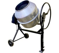 Бетоносмеситель FORZA БСМ 200, 800 Вт, 29.5 об/мин., ножная фиксация барабана, горловина барабана 390 мм FZ08.01.200.000