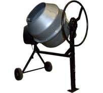 Бетоносмеситель FORZA БСМ 160, 650 Вт, 29.5 об/мин., ножная фиксация барабана, горловина барабана 390 мм FZ08.01.160.000