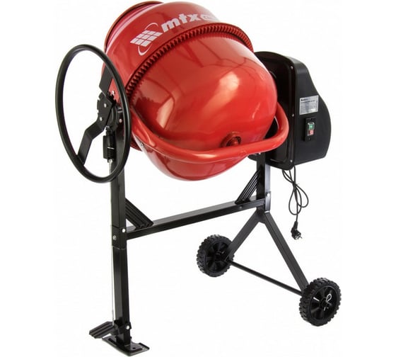 Бетоносмеситель MTX СМ-120К, 120 л, мощность 450 Вт 95481