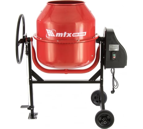 Бетоносмеситель MTX СМ-200К, 200 л, мощность 900 Вт 95485