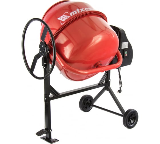 Бетоносмеситель MTX СМ-200К, 200 л, мощность 900 Вт 95485