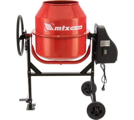 Бетоносмеситель MTX СМ-140К, 140 л, мощность 550 Вт 95482