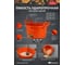 Ударопрочное ведро для сухих смесей DECOR 20 л, ручка 2к 670-1120 11613099 2