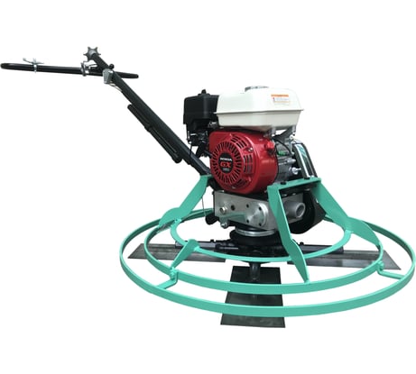 Бензиновая затирочная машина GIKS двигатель Honda GX160 5.5л.с. рабочий диаметр 900мм PT900H