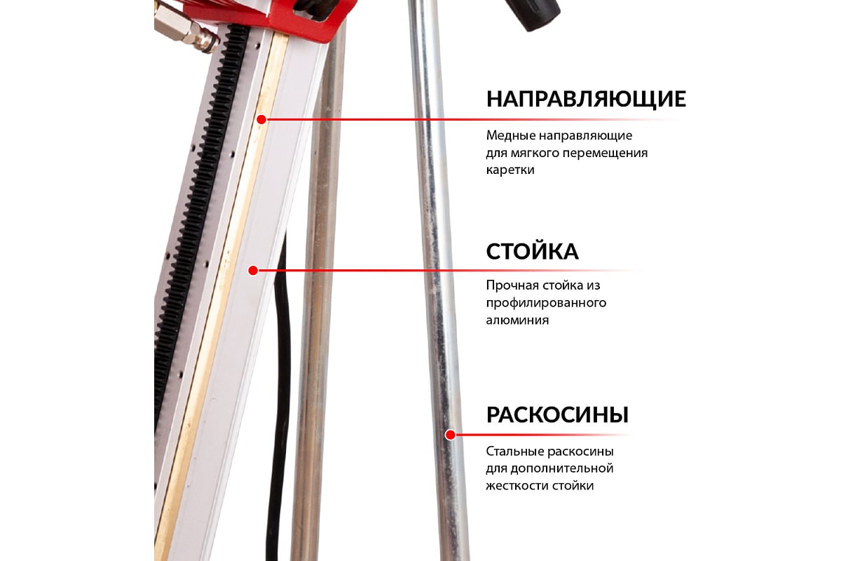 Сверлильная машина Diam PL-500/3ADC-1500 620107 - выгодная цена, отзывы,  характеристики, фото - купить в Москве и РФ