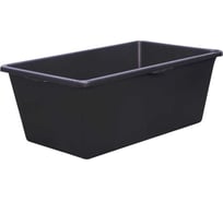 Емкость Дигрус 90 л, прямоугольная, без крышки, строительная, черная Е/ПР-90-Ч/Д