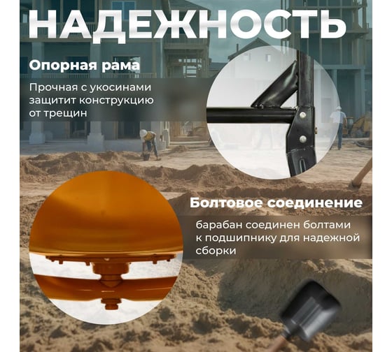 Бетоносмеситель ECO CM-140 EC3410-4