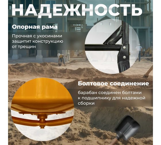 Бетоносмеситель ECO CM-180 EC3410-6