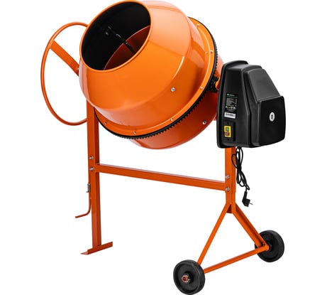 Бетоносмеситель СИБРТЕХ БСН-200П, мощность 800 Вт, полиамидный венец 95519