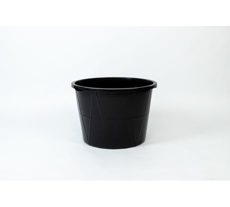 Круглый строительный таз ПАВЛОВСКАЯ Заря 80 литров, черный 757032