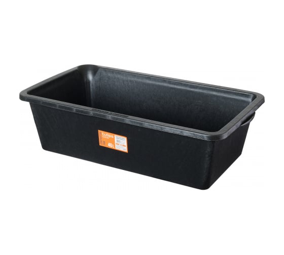 Строительная прямоугольная емкость Tulips tools 45 л IM03-225