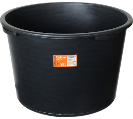 Строительная круглая емкость Tulips tools 90 л IM03-219