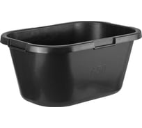 Контейнер строительный прямоугольный КЭС черный, 65 л, усиленный 13001000