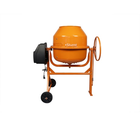 Бетономешалка Sturm 1200 Вт, 200 л, 30 об/мин, РОССИЯ, чуг. венец CM20200RF