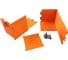 Кубическая форма TeaM 2ФК-100/4, окрашенная, двухгнездовая 2ФК1004К 3